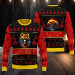Black Sabbath x Ozzy Osbourne Ugly Sweater – ANHNV 5700