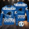 Blue Las Vegas Raiders NFL Ugly Christmas Sweater Name Customized Blue Las Vegas Raiders NFL Ugly Christmas Sweater Name Customized