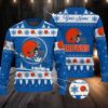 Green Green Bay Packers NFL Ugly Christmas Sweater Name Customized Green Green Bay Packers NFL Ugly Christmas Sweater Name Customized