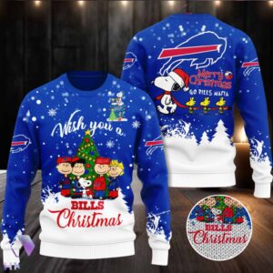 Buffalo Bills 3D Ugly Sweaters