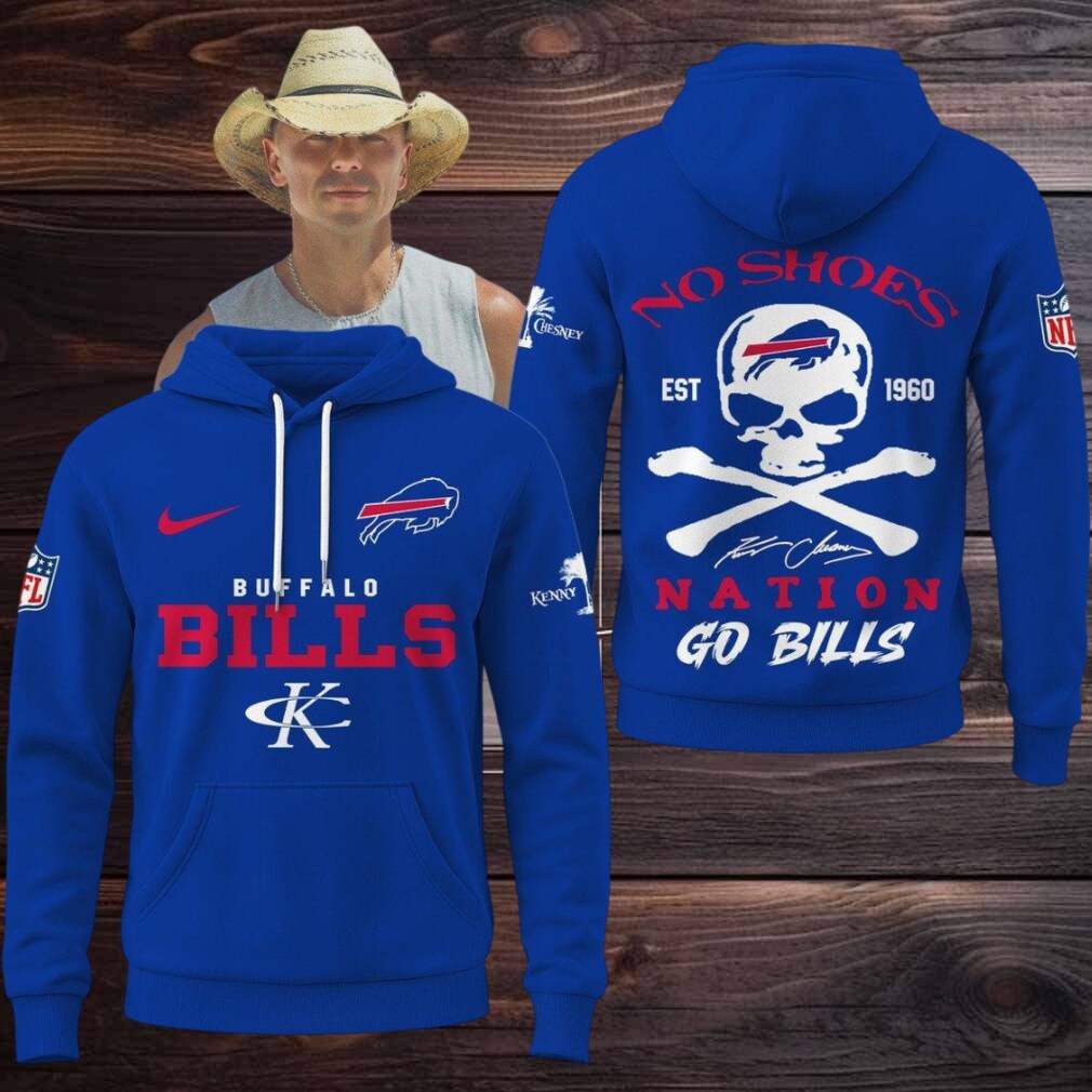 Buffalo Bills Kenny Chesney No Shoes Nation Go Bills 2025 Hoodie T Shirt Buffalo Bills Kenny Chesney No Shoes Nation Go Bills 2025 Hoodie T Shirt