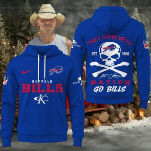 Buffalo Bills Kenny Chesney No Shoes Nation Go Bills 2025 Hoodie T Shirt