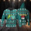Yellow Los Angeles Chargers NFL Ugly Christmas Sweater Name Customized Yellow Los Angeles Chargers NFL Ugly Christmas Sweater Name Customized