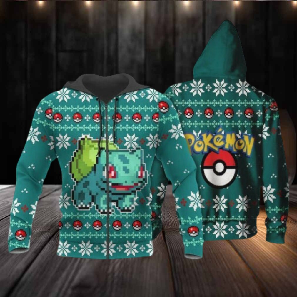 Bulbasaur Anime Pokemon Manga Ugly Christmas Sweater 1k811 Stylist Unisex Graphic Outfits Aop 3d Hoodie Bulbasaur Anime Pokemon Manga Ugly Christmas Sweater 1k811 Stylist Unisex Graphic Outfits Aop 3d Hoodie