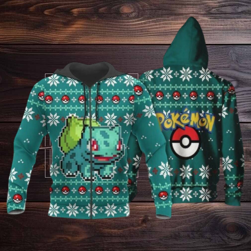Bulbasaur Anime Pokemon Manga Ugly Christmas Sweater 1k811 Stylist Unisex Graphic Outfits Aop 3d Hoodie Bulbasaur Anime Pokemon Manga Ugly Christmas Sweater 1k811 Stylist Unisex Graphic Outfits Aop 3d Hoodie