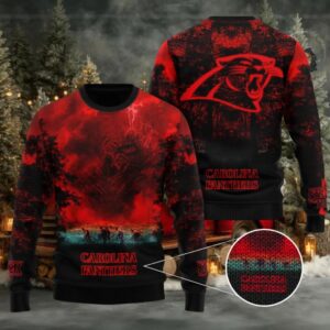 Carolina Panthers x Stranger Things Ugly Sweater – TANTN17503