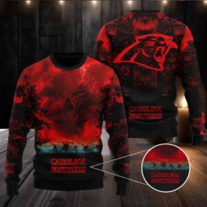 Carolina Panthers x Stranger Things Ugly Sweater – TANTN17503