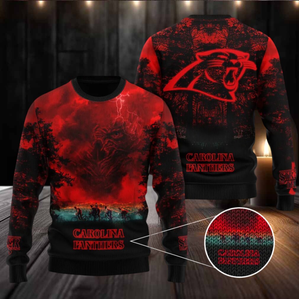 Carolina Panthers x Stranger Things Ugly Sweater – TANTN17503 Carolina Panthers x Stranger Things Ugly Sweater – TANTN17503