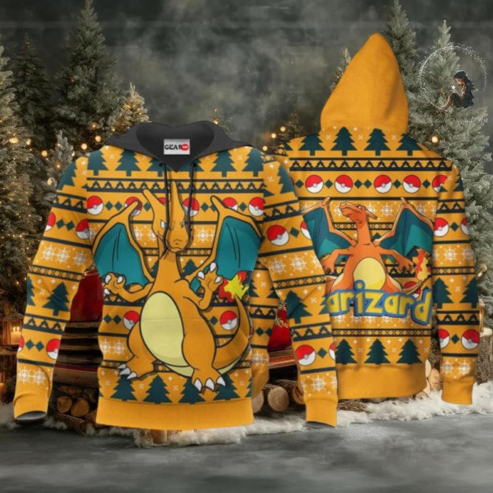 Charizard Ugly Christmas Sweater Anime Pokemon Manga 1k736 Fan Gift Stylist Unisex Cartoon Graphic Outfits Aop 3d Hoodie Charizard Ugly Christmas Sweater Anime Pokemon Manga 1k736 Fan Gift Stylist Unisex Cartoon Graphic Outfits Aop 3d Hoodie