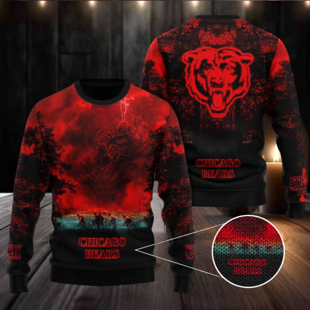 Chicago Bears x Stranger Things Ugly Sweater – TANTN17504 Chicago Bears x Stranger Things Ugly Sweater – TANTN17504