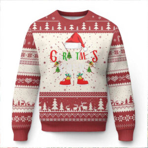 Christmas Crew Ugly Christmas Sweater Merry and Bright Christmas Shirt Xmas
