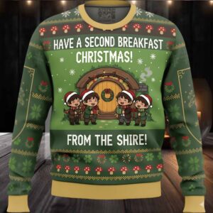 Christmas In The Shire Ugly Sweater