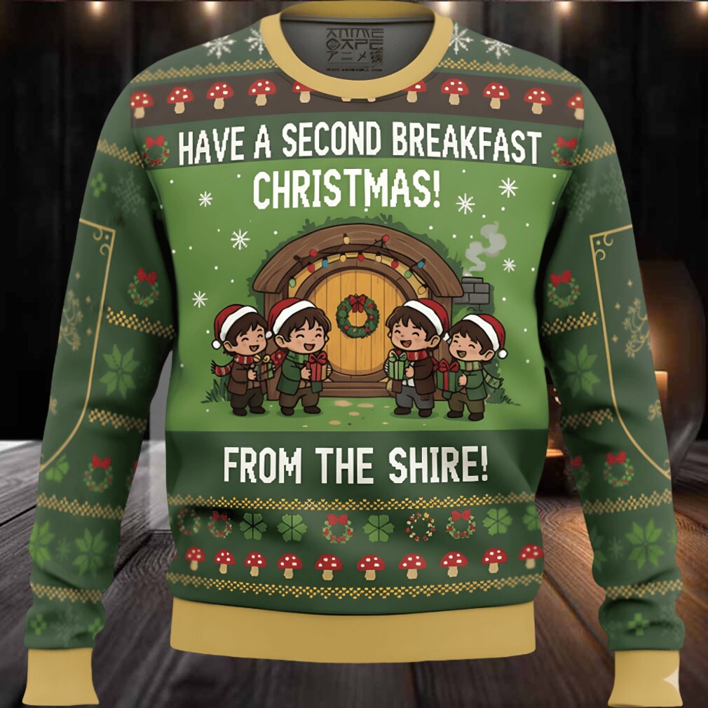 Christmas In The Shire Ugly Sweater Christmas In The Shire Ugly Sweater
