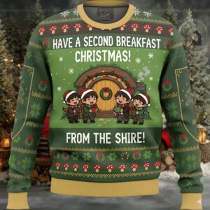 Christmas In The Shire Ugly Sweater
