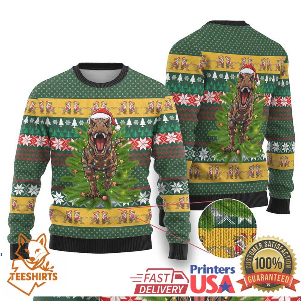 Christmas T Rex In Noel Tree Ugly Christmas Sweater Xmas Holiday Patterns Christmas T Rex In Noel Tree Ugly Christmas Sweater Xmas Holiday Patterns