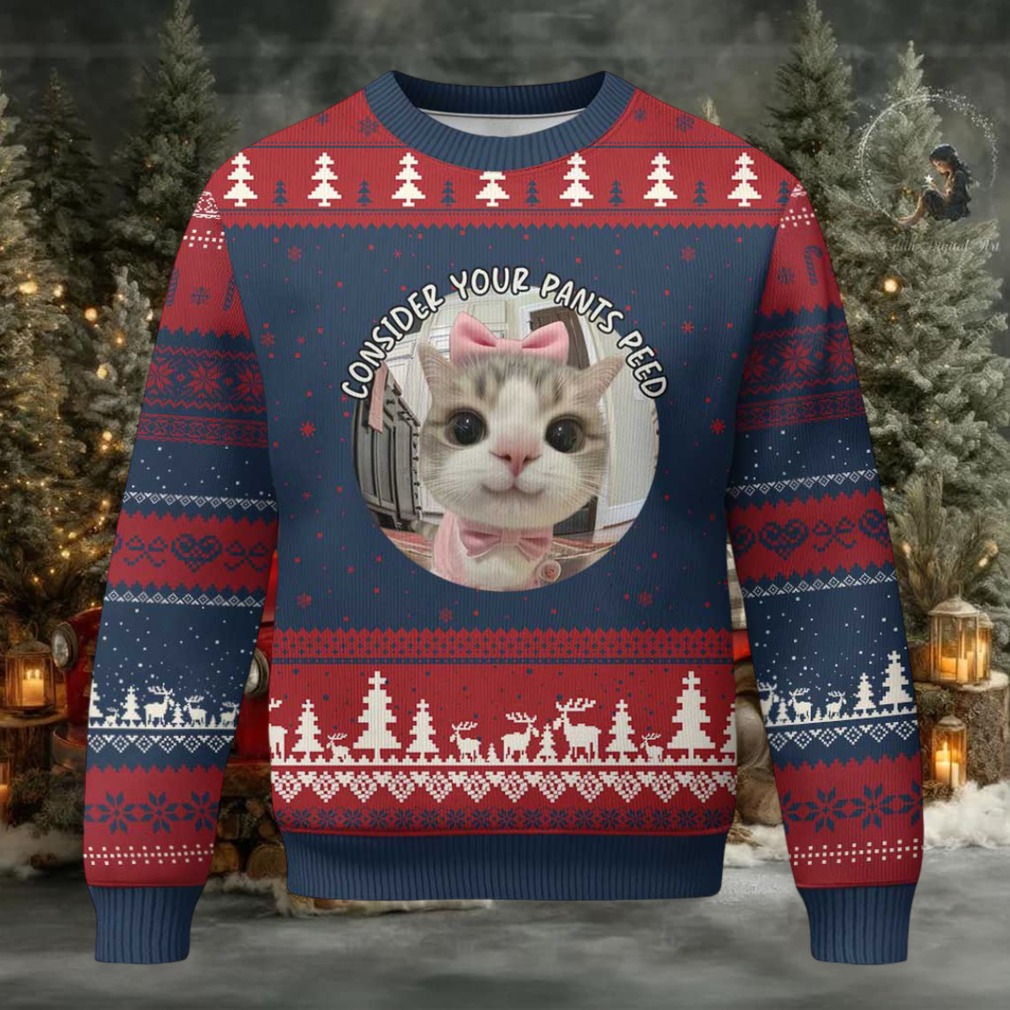 Consider Your Pants Peed Ugly Christmas Sweater