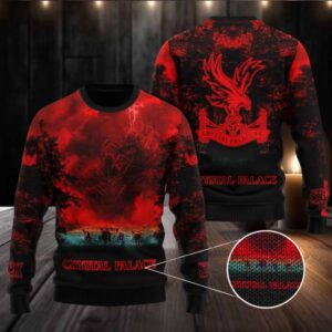 Crystal Palace FC x Stranger Things Ugly Sweater