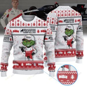 Dale Coyne Racing Jacob Abel IndyCar × Grinch Ugly Christmas Sweater