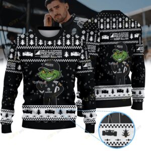 Dale Coyne Racing Rinus VeeKay IndyCar × Grinch Ugly Christmas Sweater