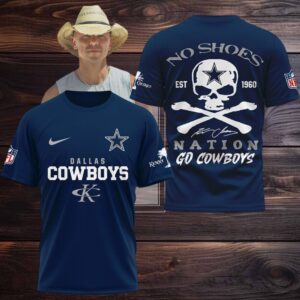 Dallas Cowboys Kenny Chesney No Shoes Nation Go Cowboys Hoodie T Shirt