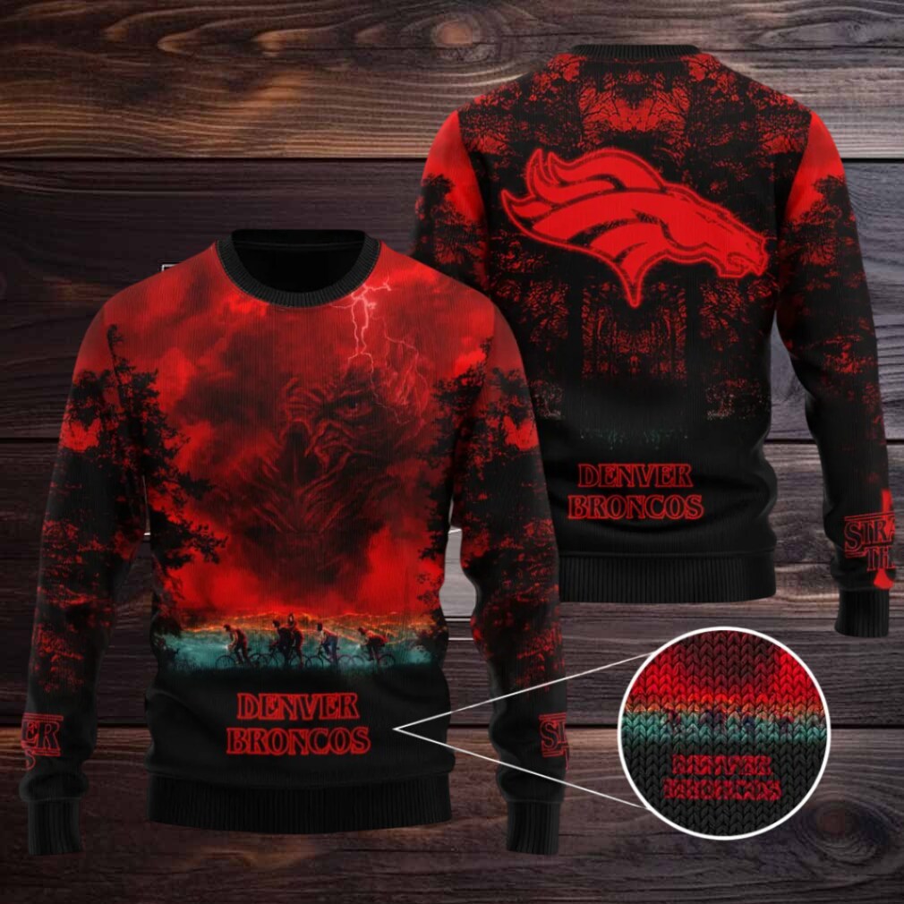 Denver Broncos x Stranger Things Ugly Sweater – TANTN17508 Denver Broncos x Stranger Things Ugly Sweater – TANTN17508