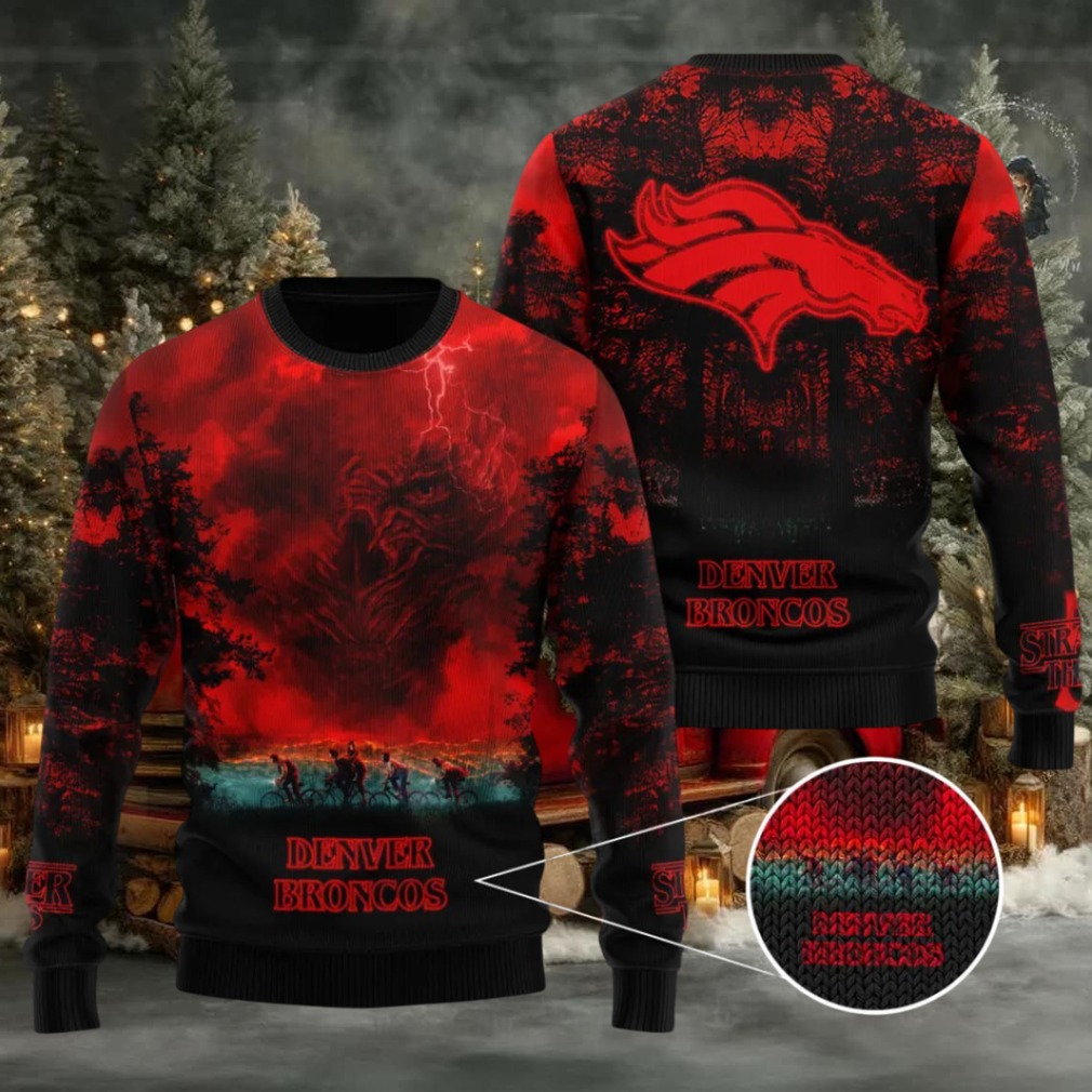 Denver Broncos x Stranger Things Ugly Sweater – TANTN17508 Denver Broncos x Stranger Things Ugly Sweater – TANTN17508