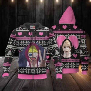 Donquixote Rosinante Ugly Christmas Sweater One Piece Anime 1k500 Fan Gift Stylist Unisex Cartoon Graphic Outfits Aop 3d Hoodie