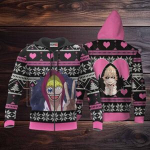 Donquixote Rosinante Ugly Christmas Sweater One Piece Anime 1k500 Fan Gift Stylist Unisex Cartoon Graphic Outfits Aop 3d Hoodie