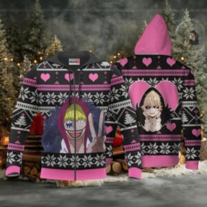 Donquixote Rosinante Ugly Christmas Sweater One Piece Anime 1k500 Fan Gift Stylist Unisex Cartoon Graphic Outfits Aop 3d Hoodie