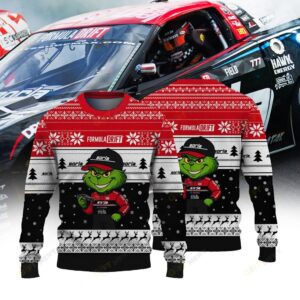 Drift Cave Motorsports Matt Field × Grinch Ugly Christmas Sweater