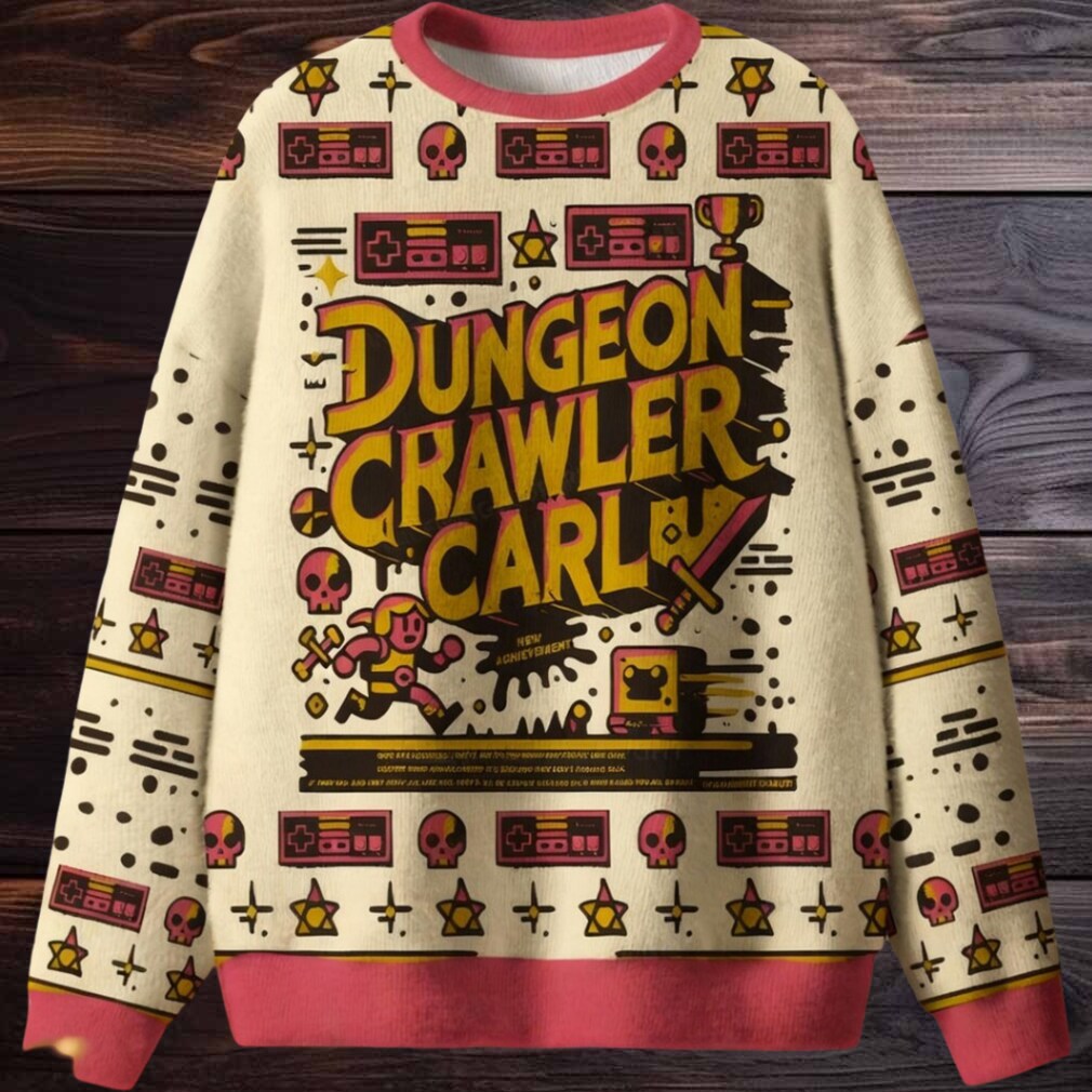 Dungeon Crawler Carl Christmas Sweater Dungeon Crawler Carl Christmas Sweater