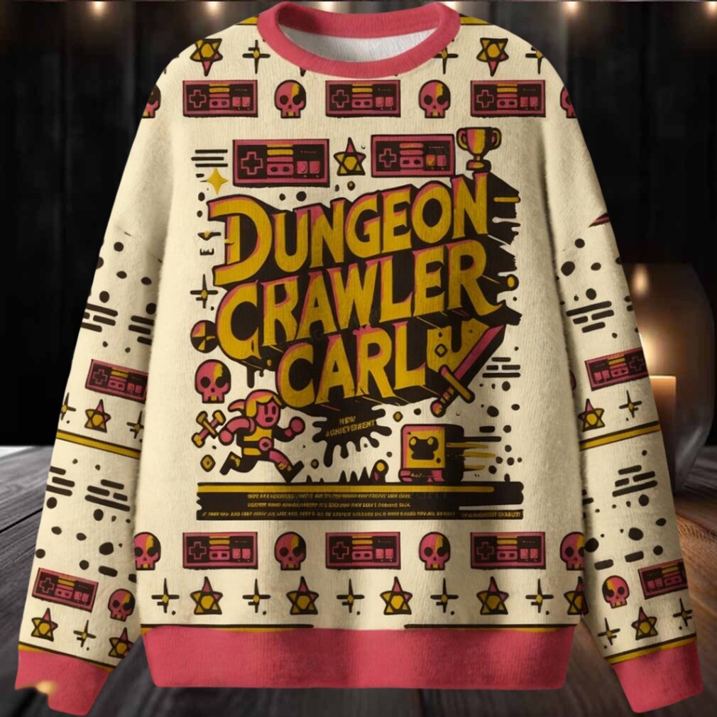 Dungeon Crawler Carl Christmas Sweater Dungeon Crawler Carl Christmas Sweater
