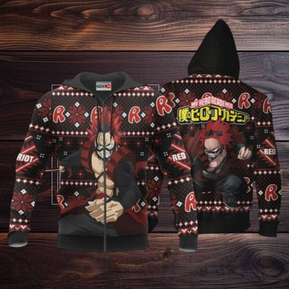 Eijirou Kirishima Ugly Christmas Sweater Anime My Hero Academia Manga 2k50 Fan Gift Stylist Unisex Cartoon 3d Hoodi Eijirou Kirishima Ugly Christmas Sweater Anime My Hero Academia Manga 2k50 Fan Gift Stylist Unisex Cartoon 3d Hoodi