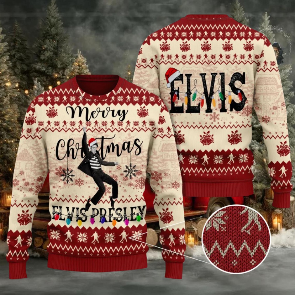 Elvis Presley Ugly Sweater – GNE 1873 Elvis Presley Ugly Sweater – GNE 1873