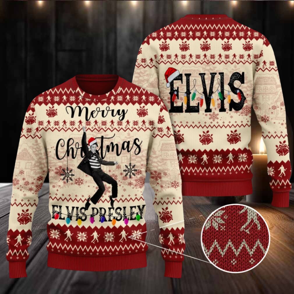 Elvis Presley Ugly Sweater – GNE 1873 Elvis Presley Ugly Sweater – GNE 1873