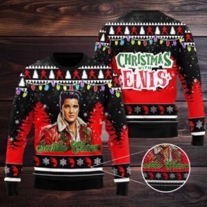 Elvis Presley Ugly Sweater – GNE 1893 Elvis Presley Ugly Sweater – GNE 1893