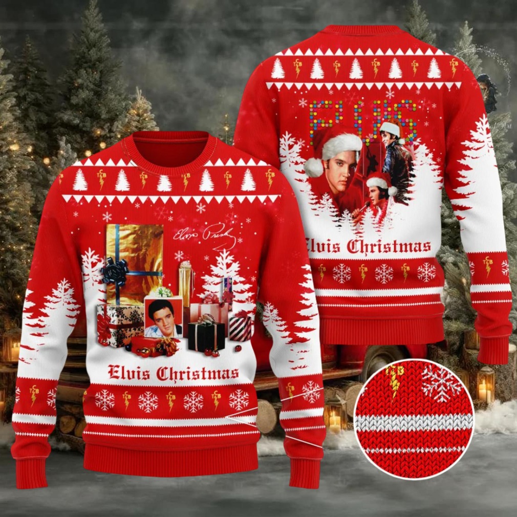 Elvis Presley Ugly Sweater – GNE 1948 Elvis Presley Ugly Sweater – GNE 1948