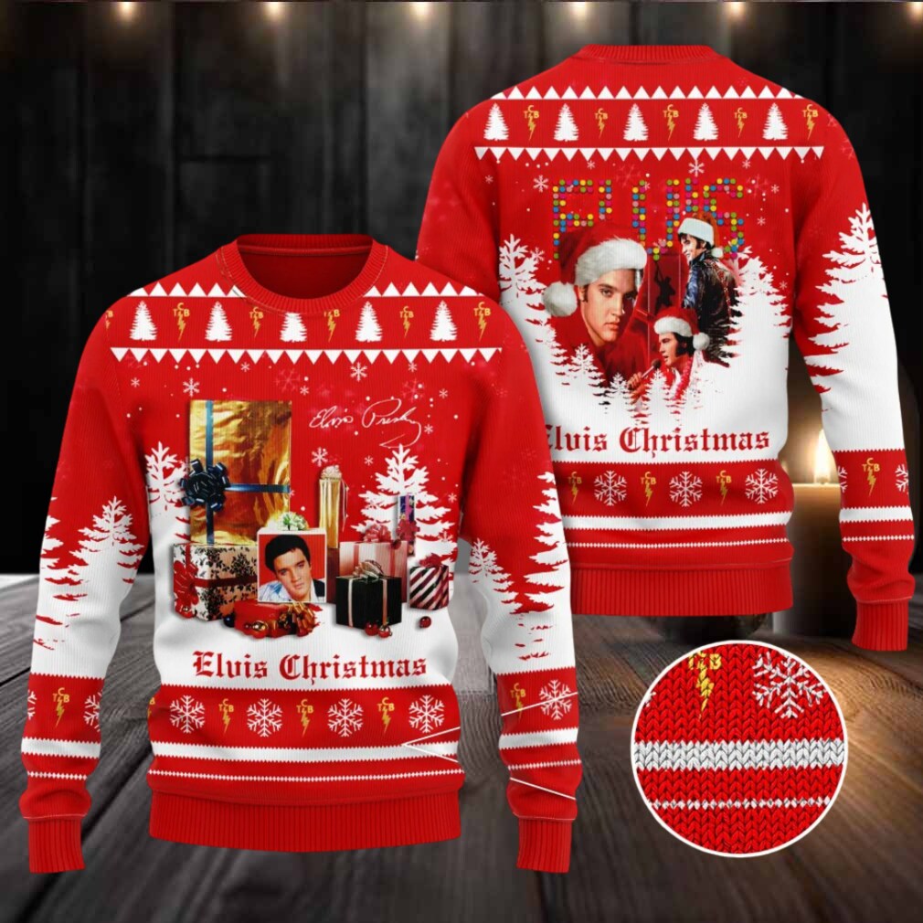 Elvis Presley Ugly Sweater – GNE 1948 Elvis Presley Ugly Sweater – GNE 1948