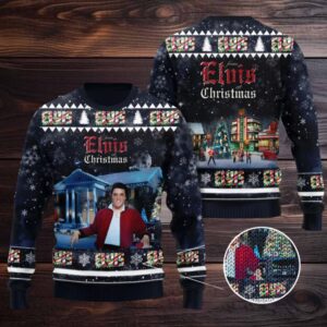 Elvis Presley Ugly Sweater – MAITM 8983 Elvis Presley Ugly Sweater – MAITM 8983