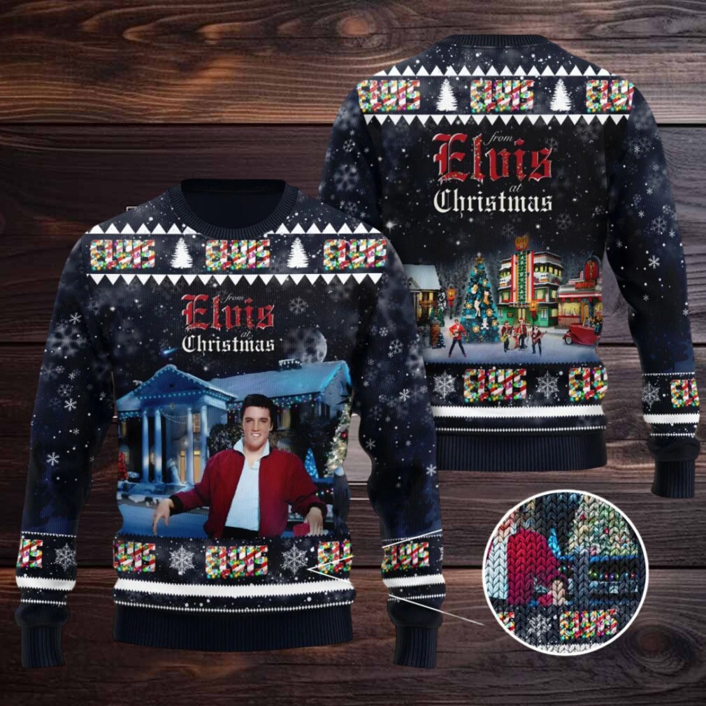 Elvis Presley Ugly Sweater – MAITM 8983 Elvis Presley Ugly Sweater – MAITM 8983