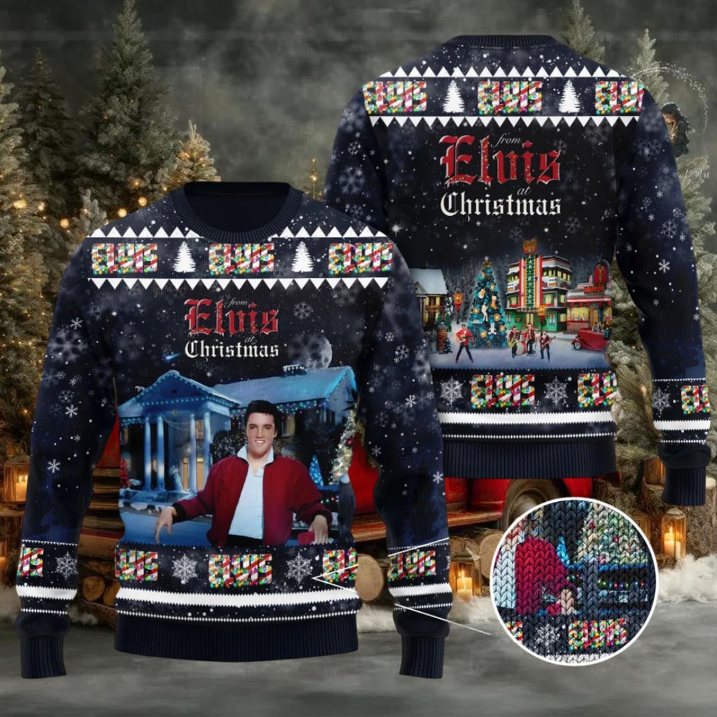 Elvis Presley Ugly Sweater – MAITM 8983 Elvis Presley Ugly Sweater – MAITM 8983