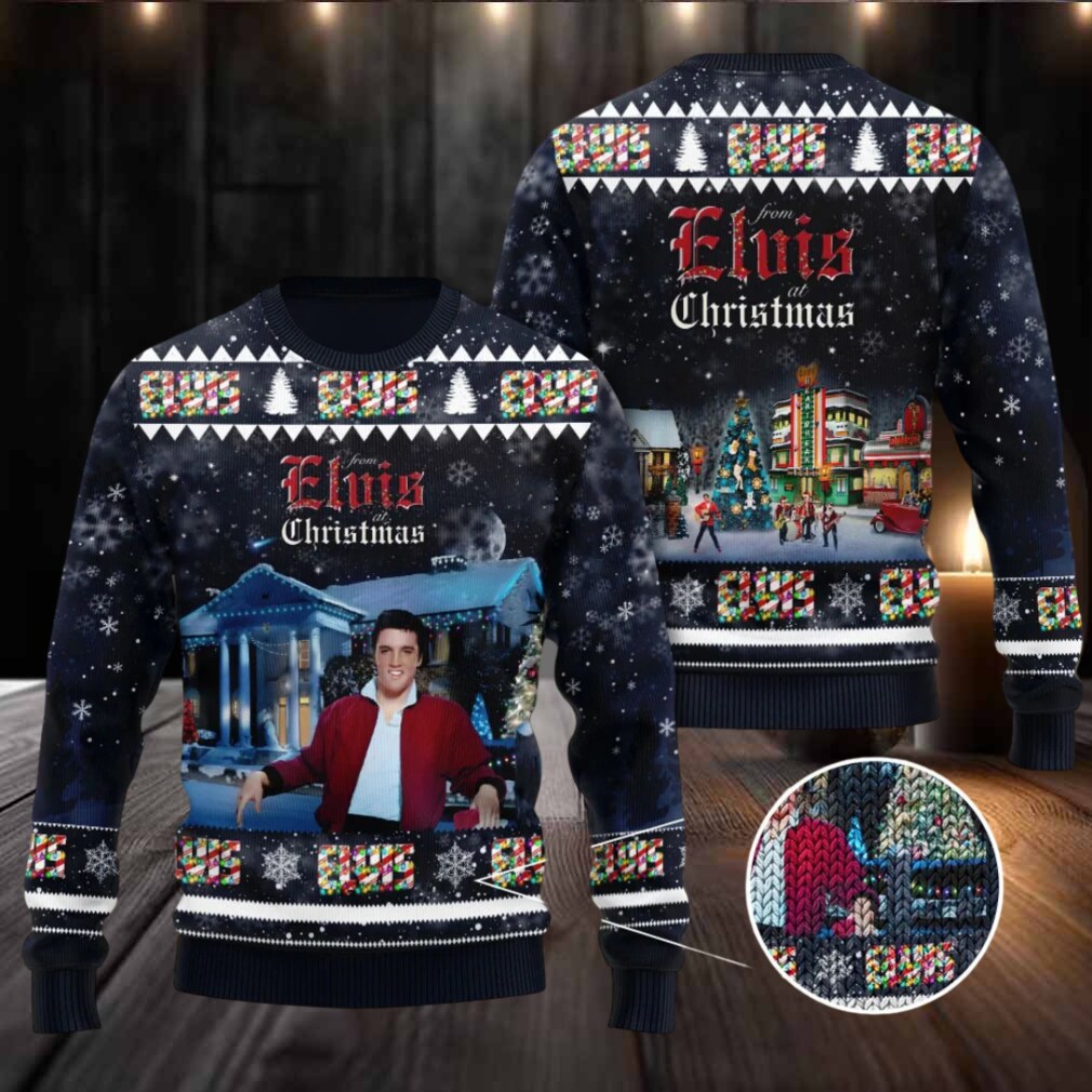 Elvis Presley Ugly Sweater – MAITM 8983 Elvis Presley Ugly Sweater – MAITM 8983