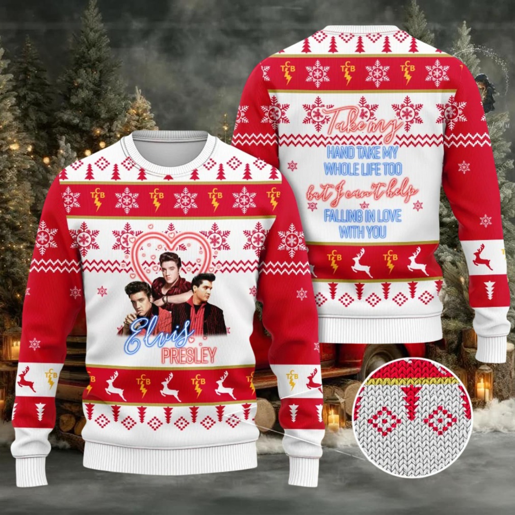 Elvis Presley Ugly Sweater – TANTN 1998 Elvis Presley Ugly Sweater – TANTN 1998