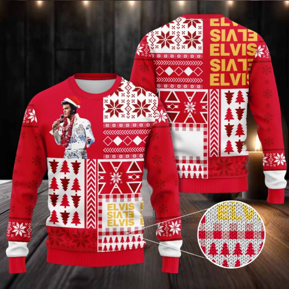 Elvis Presley Ugly Sweater – TANTN 1999 Elvis Presley Ugly Sweater – TANTN 1999