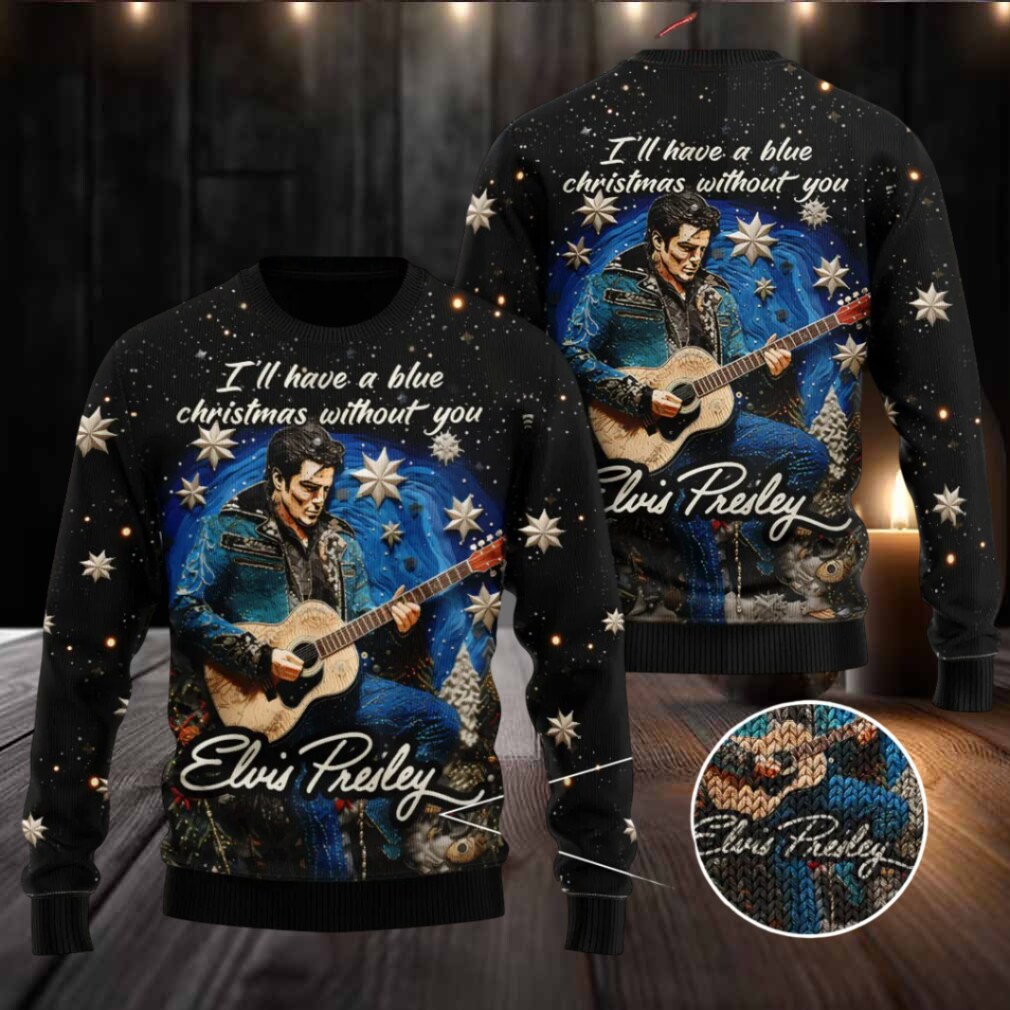 Elvis Presley Ugly Sweater – TANTN 3328 Elvis Presley Ugly Sweater – TANTN 3328