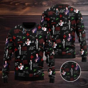 Elvis Presley Ugly Sweater – TANTN 8227 Elvis Presley Ugly Sweater – TANTN 8227