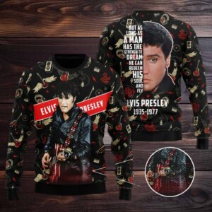 Elvis Presley Ugly Sweater – TANTN 9322 Elvis Presley Ugly Sweater – TANTN 9322