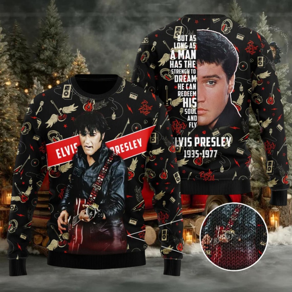Elvis Presley Ugly Sweater – TANTN 9322 Elvis Presley Ugly Sweater – TANTN 9322