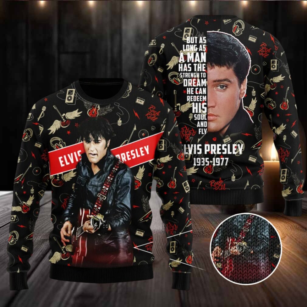 Elvis Presley Ugly Sweater – TANTN 9322 Elvis Presley Ugly Sweater – TANTN 9322