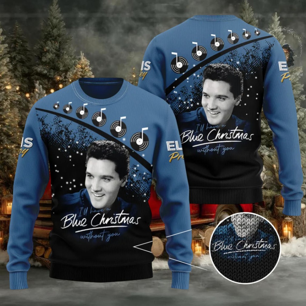 Elvis Presley Ugly Sweater – TANTN 9353 Elvis Presley Ugly Sweater – TANTN 9353